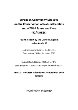 Northern Ireland Information for H4010
