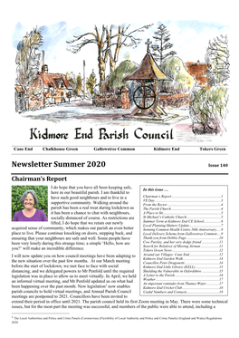 Newsletter Summer 2020 Issue 140