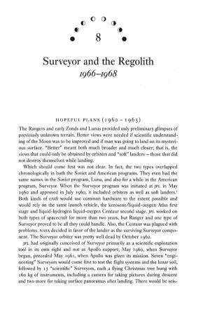 Surveyor and the Regolith 1966–1968