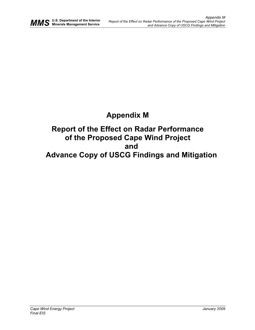 CT113-53 Cape Wind Report