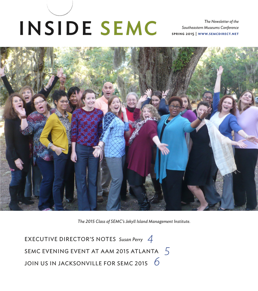 INSIDE SEMC Spring 2015 |