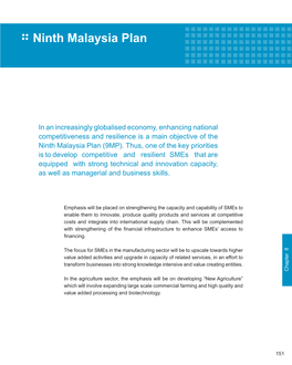 Ninth Malaysia Plan (9MP)