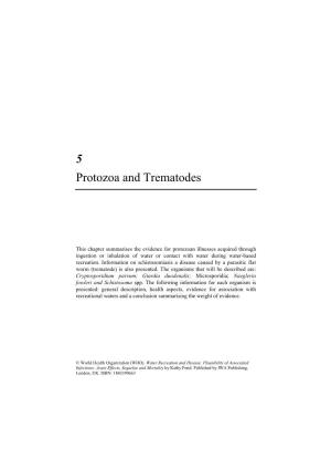 5 Protozoa and Trematodes