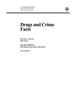 Drugs and Crime Facts