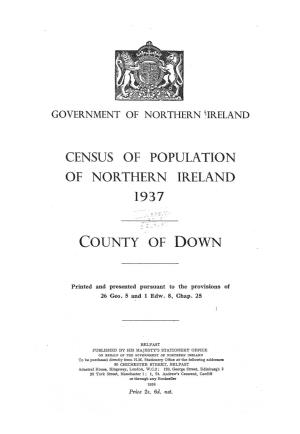1937 Census County Down Report