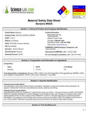 3 2 0 Material Safety Data Sheet