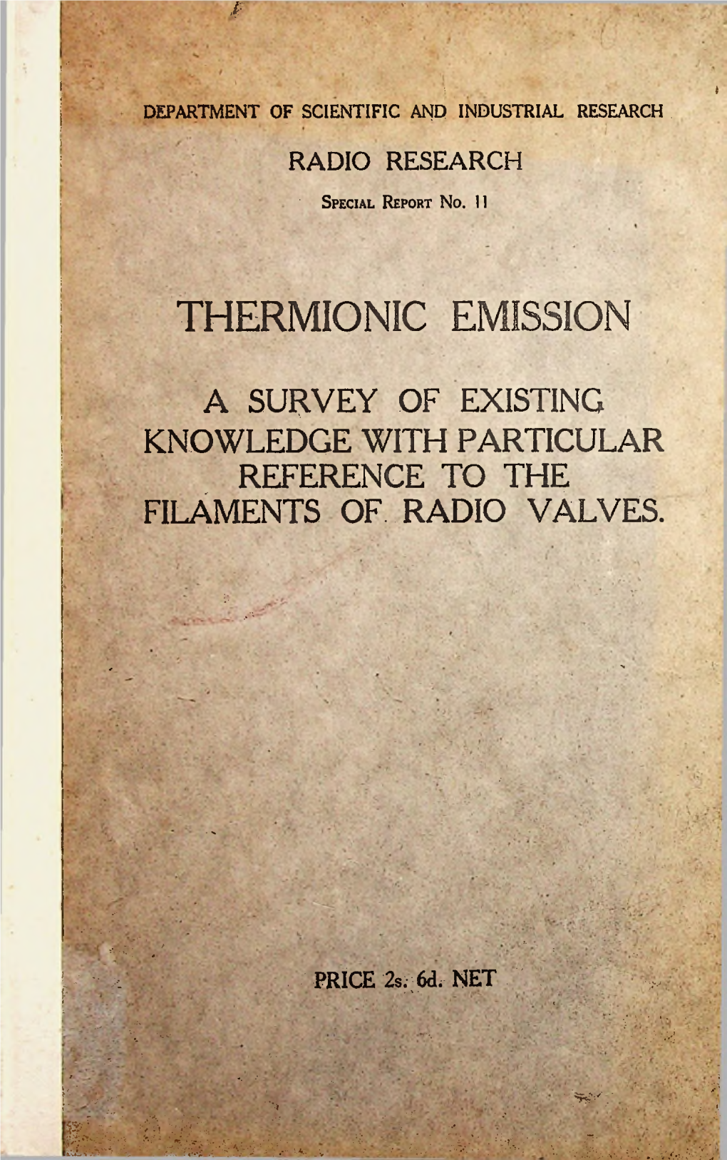 Thermionic Emission