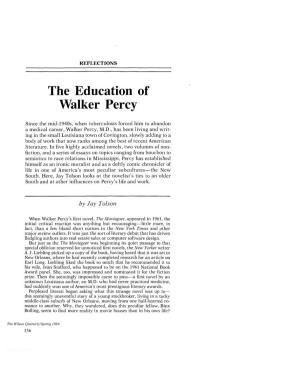 The Education of Walker Percy