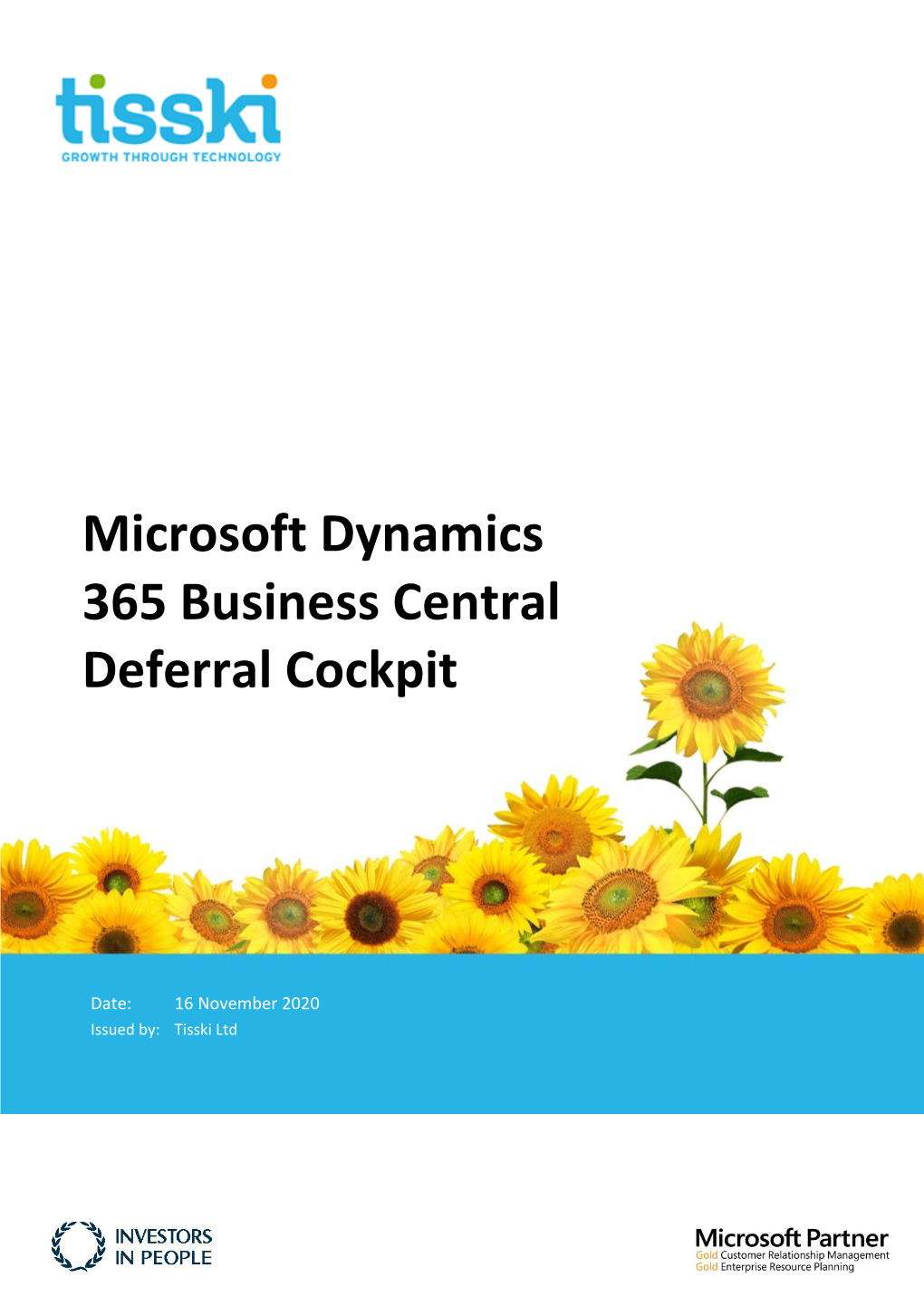 Microsoft Dynamics 365 Business Central Deferral Cockpit