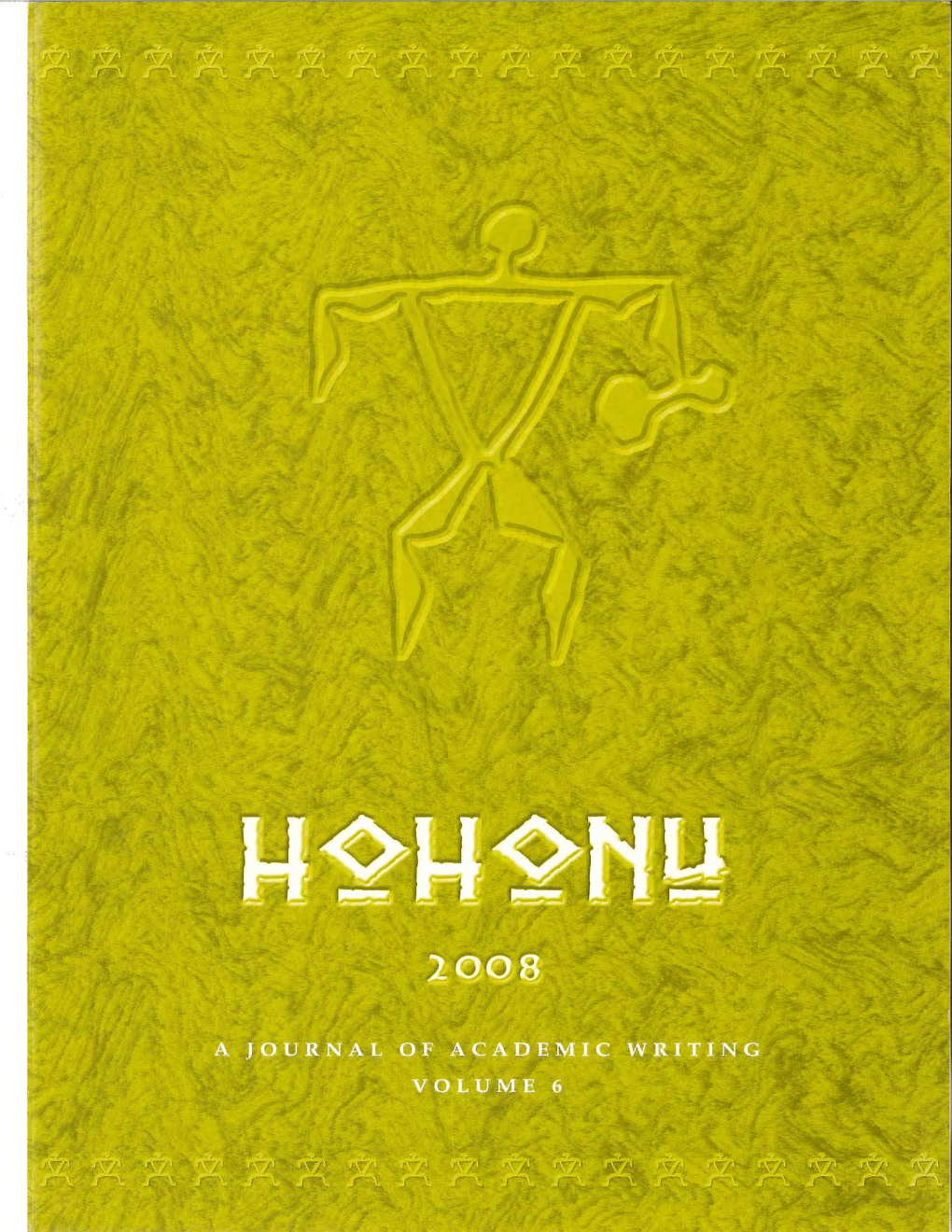 Hohonu Volume 6