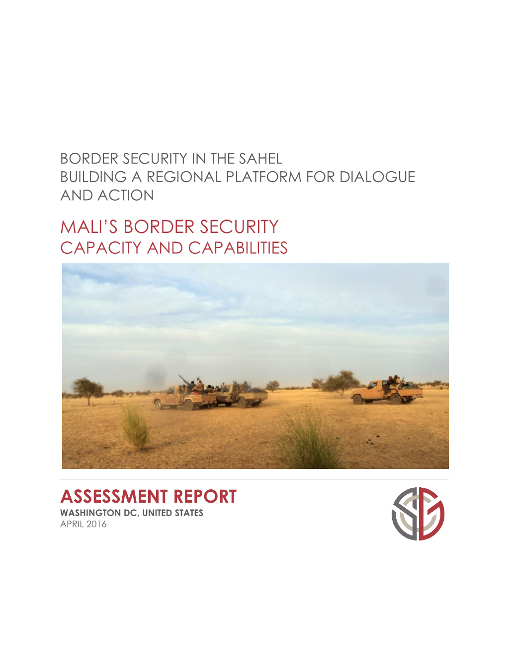 Mali's Border Security Assessment Report