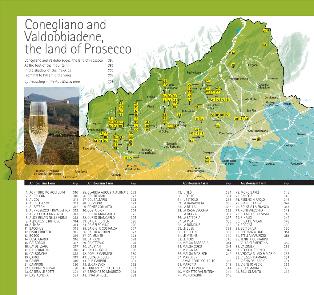 Conegliano and Valdobbiadene, the Land of Prosecco