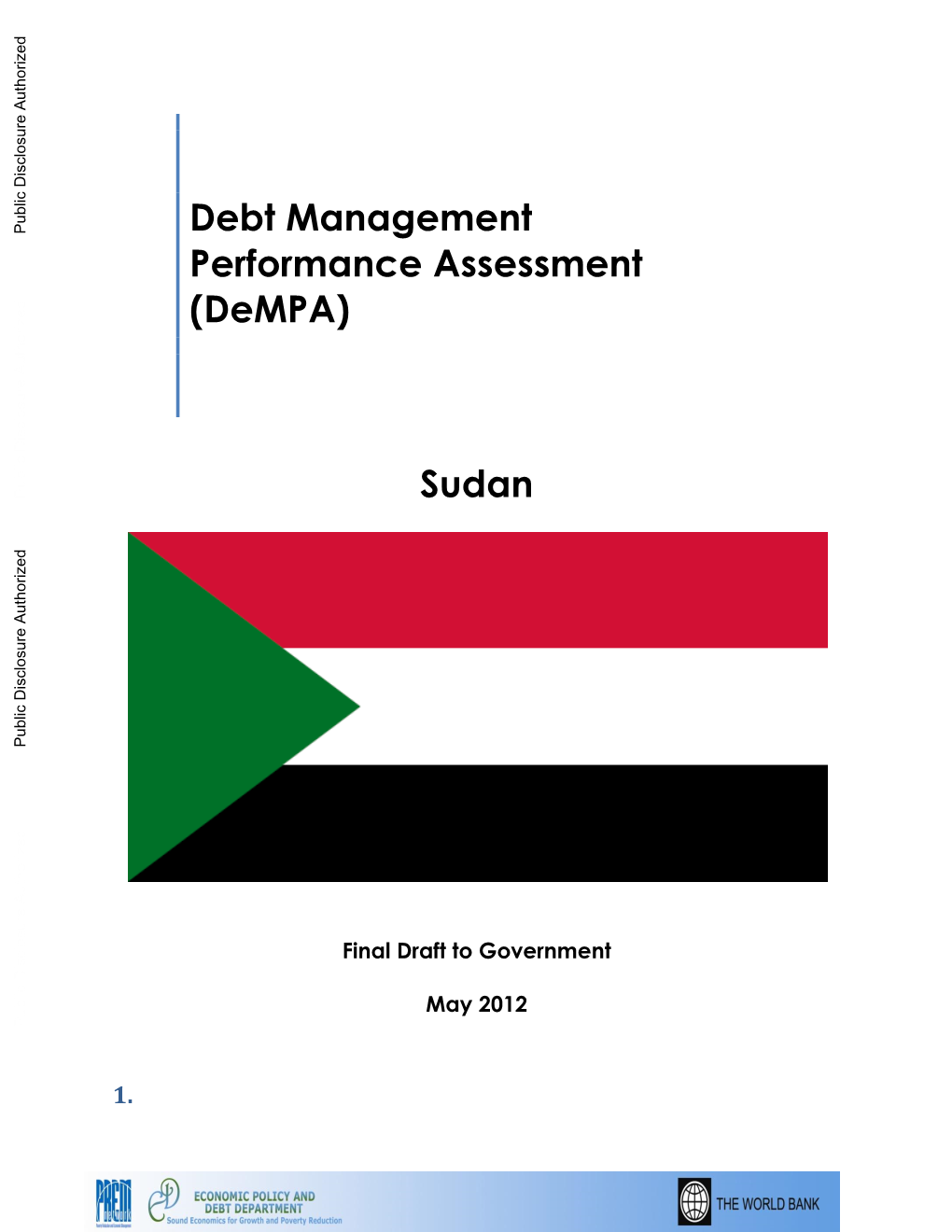 Debt Management Performance Assessment (Dempa)