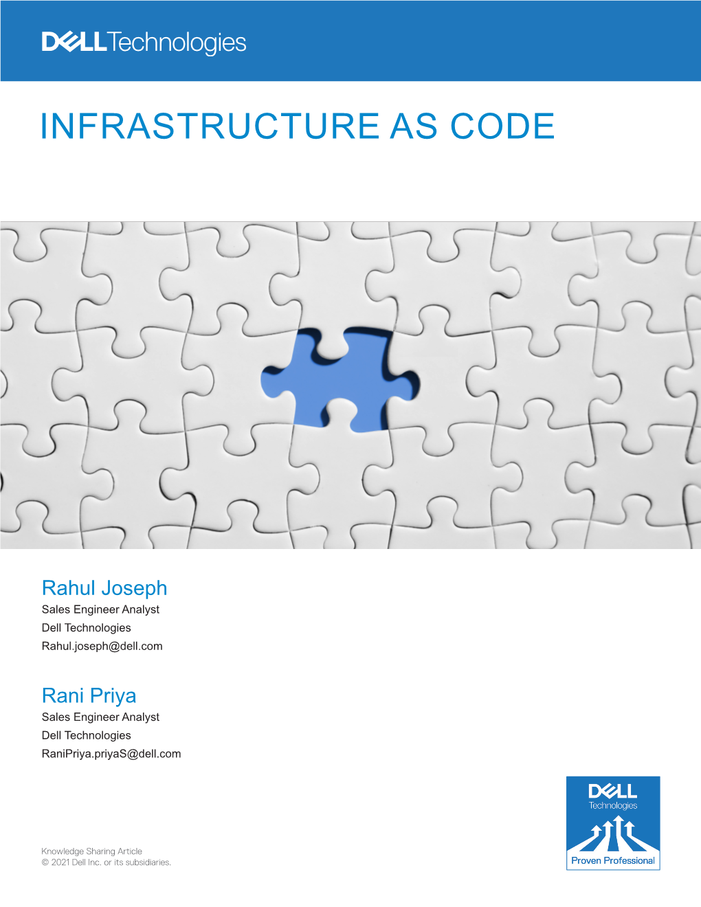 Infrastructure As Code