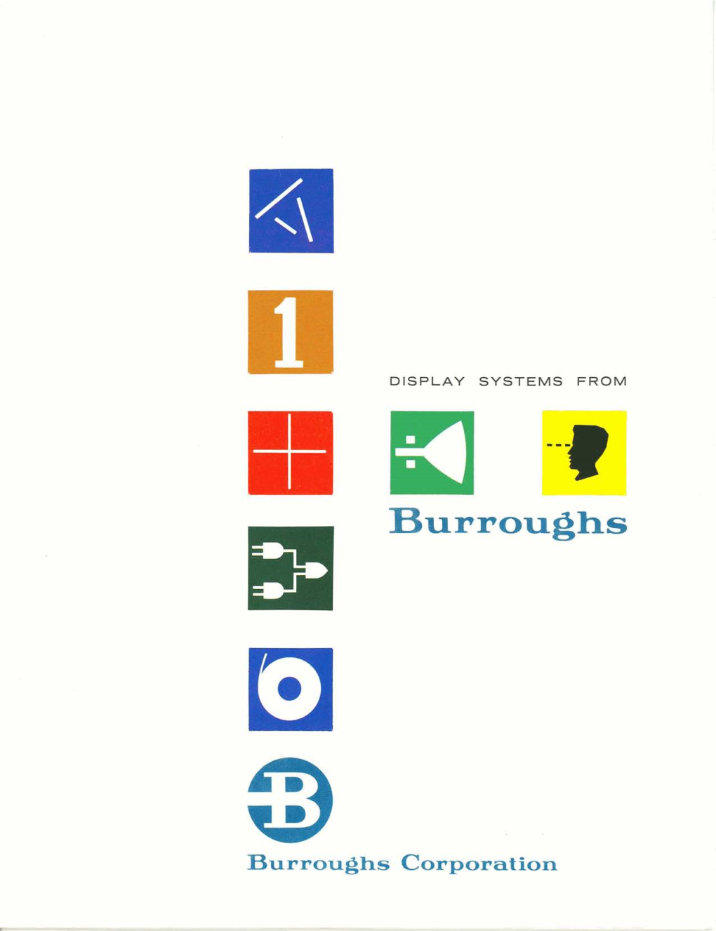 Display Systems from Burroughs, 1965