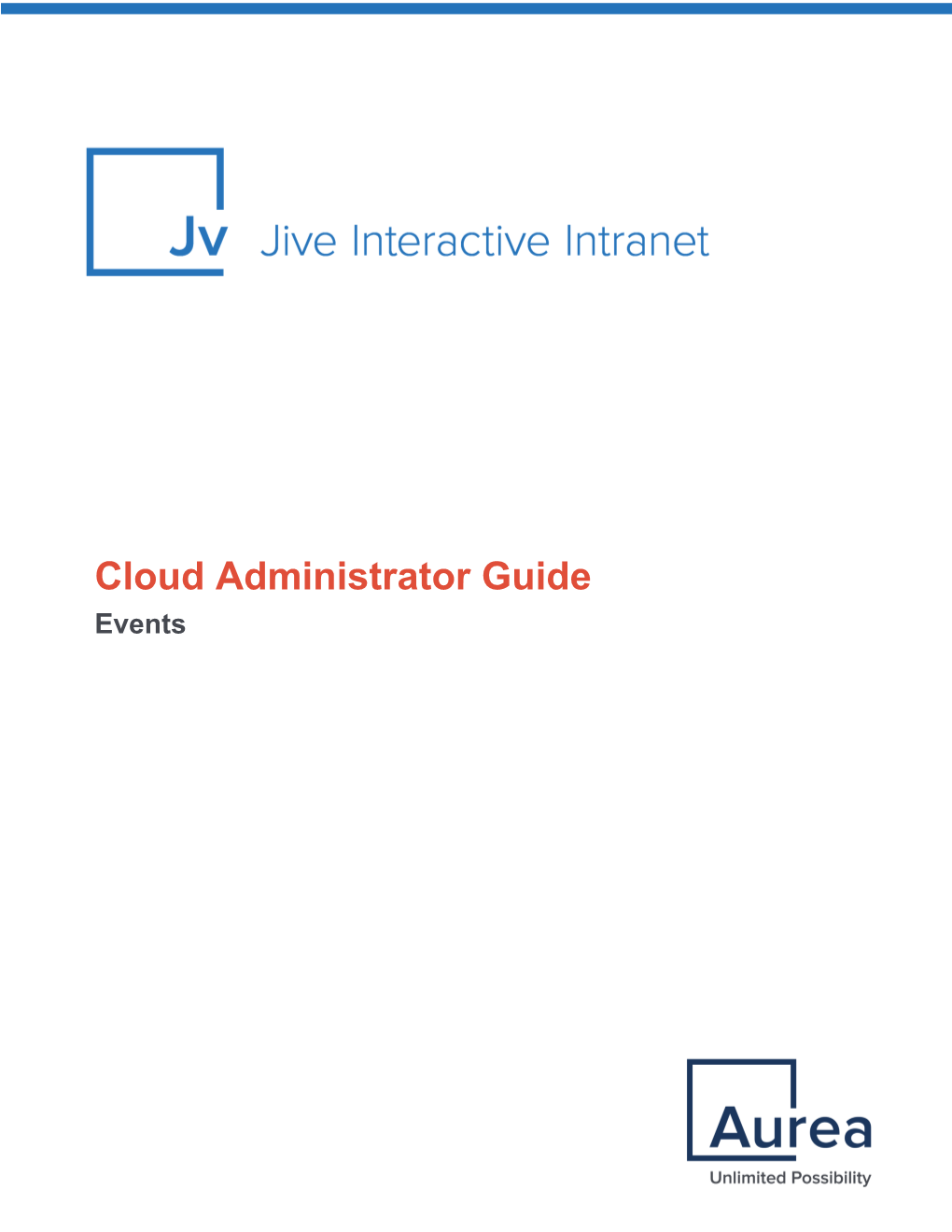 Cloud Administrator Guide Events Table of Contents