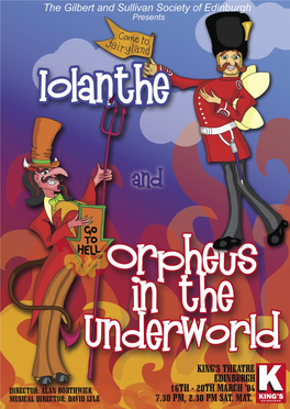 Iolanthe & Orpheus in the Underworld (March 2004)