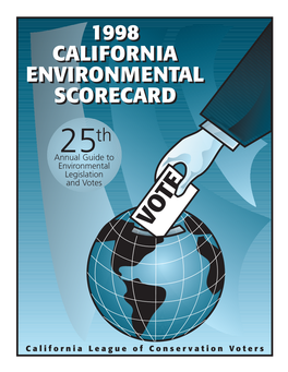 1998 California Environmental Scorecard