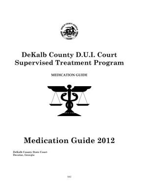 Medication Guide 2012
