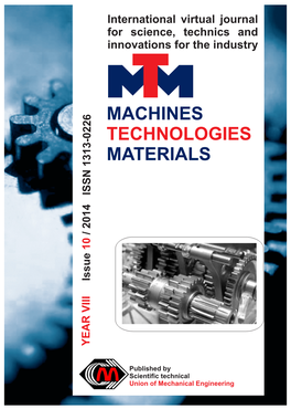 Machines Technologies Materials