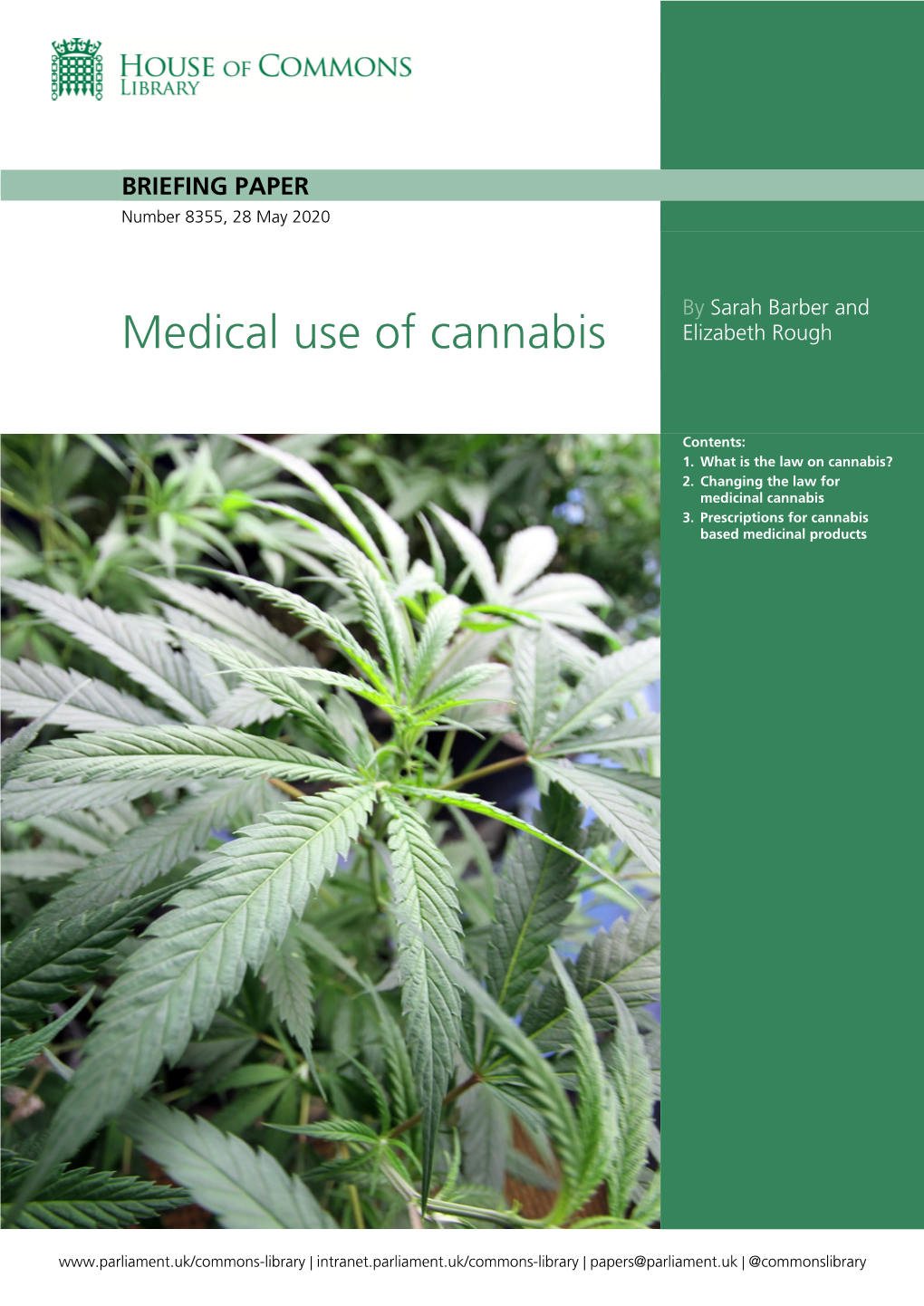 Medical Use of Cannabis