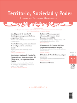 Territorio, Sociedad Y Poder Revista De Estudios Medievales