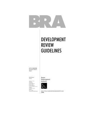 Development Review Guidelines