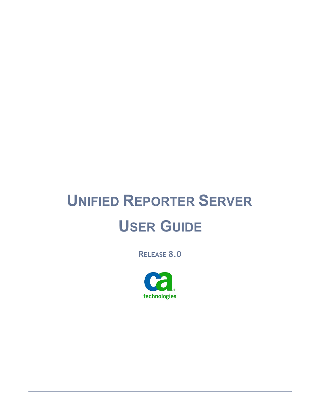 Jasperreports Server User Guide