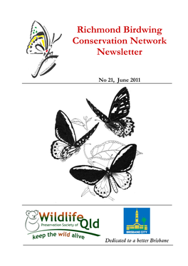 Richmond Birdwing Conservation Network Newsletter