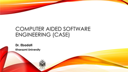 Software Engineering (Case)