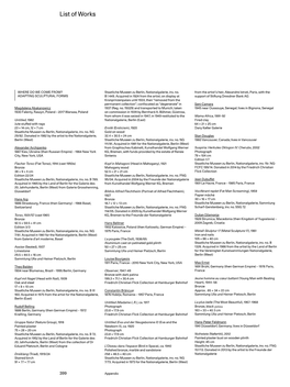 List of Works