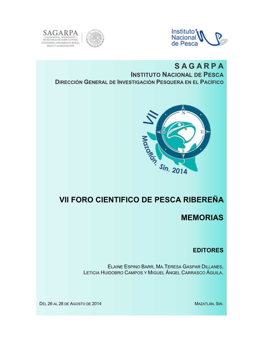 Vi Foro Cientifico De Pesca Ribereña