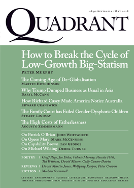 Howtobreak the Cycle of Low-Growthbig-Statism