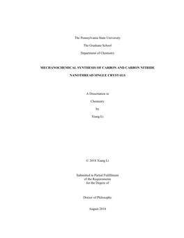 Open Dissertation Xiang Li 07032018.Pdf