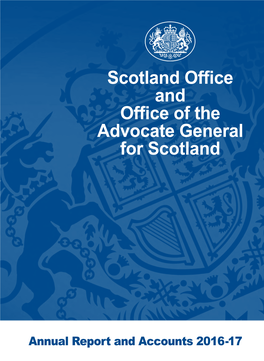 Scotland Office and Office of the Advocate General for Scotland
