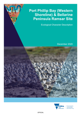Port Phillip Bay (Western Shoreline) and Bellarine Peninsula Ramsar Site Ecological Character Description