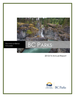 BC Parks' Annual Report