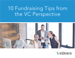 10 Fundraising Tips from the VC Perspective