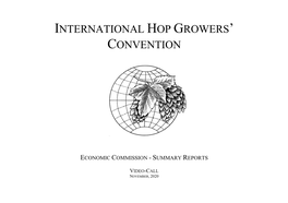 International Hop Growers Convention
