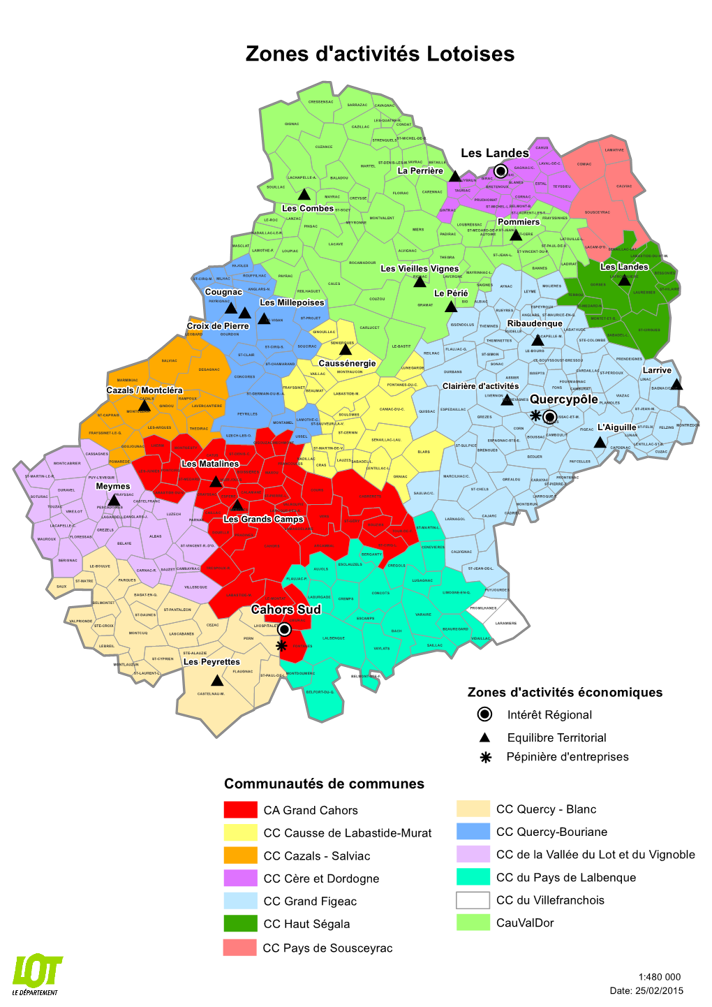 P Zones D'activités Lotoises