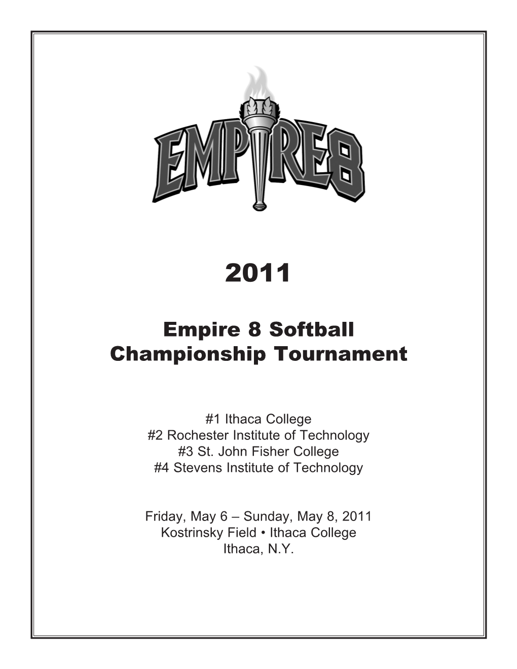 Empire 8 Softball Championship Tournament