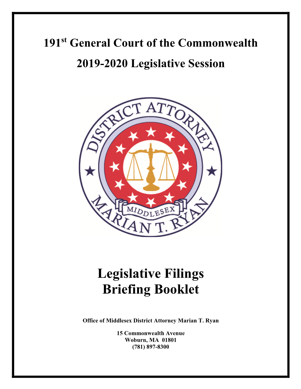 2019-2020 Legislative Session