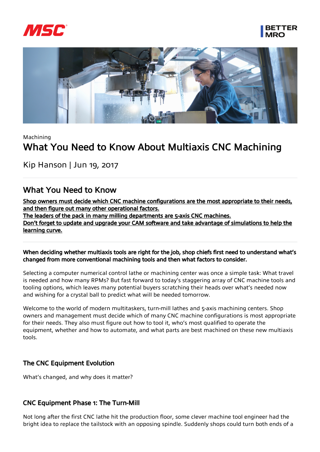 What You Need to Know About Multiaxis CNC Machining