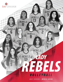 Volleyball Media Guide 2021 Schedule