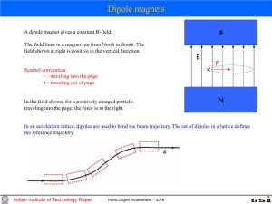 Dipole Magnets