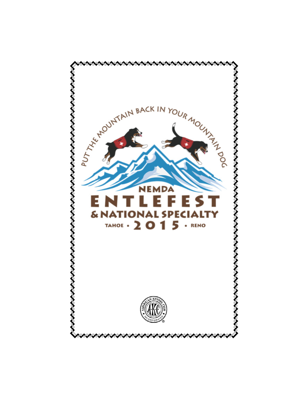 National Entlebucher Mountain Dog Association 2015 National Specialty