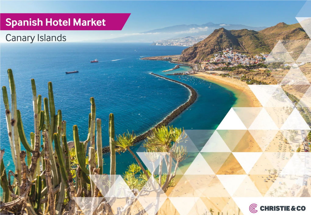 The Canary Islands the Canary Islands Hotel Market