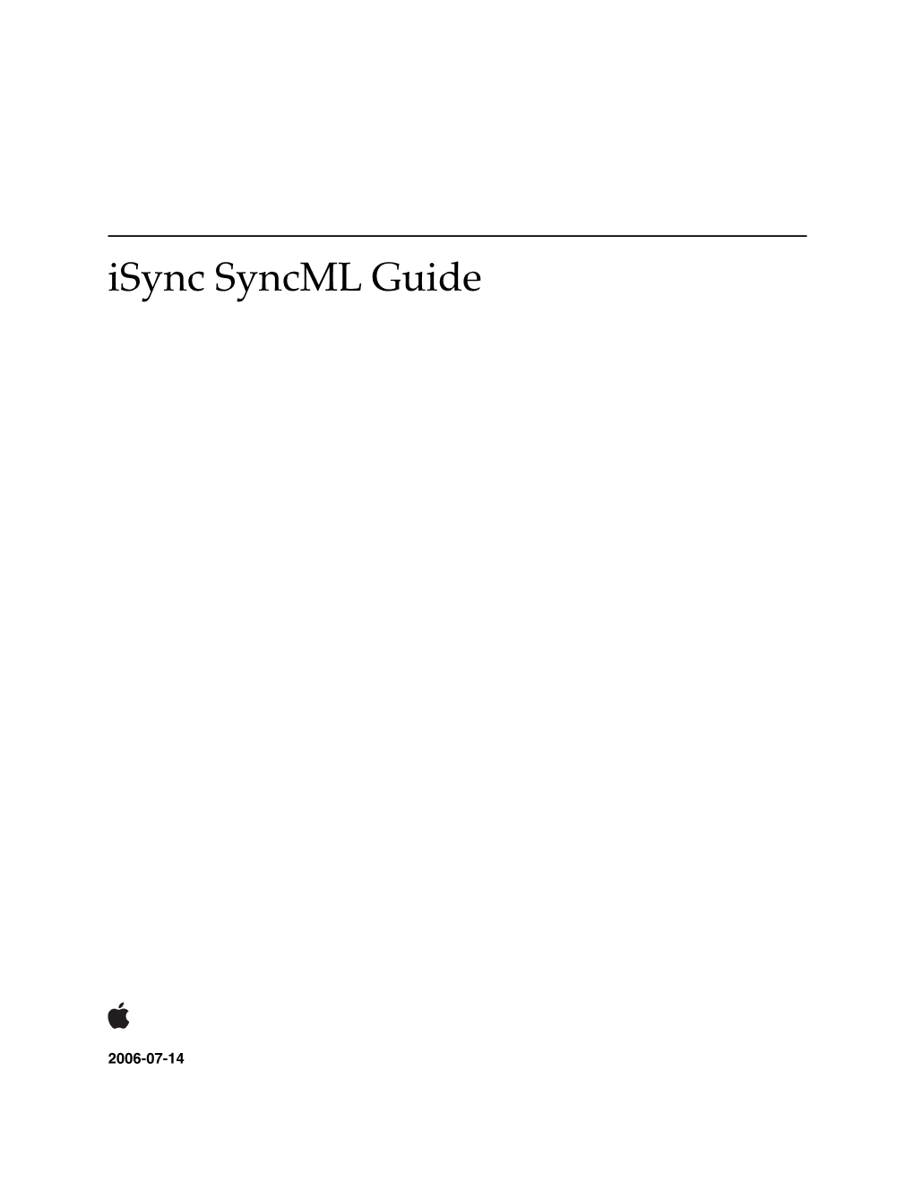 Isync Syncml Guide