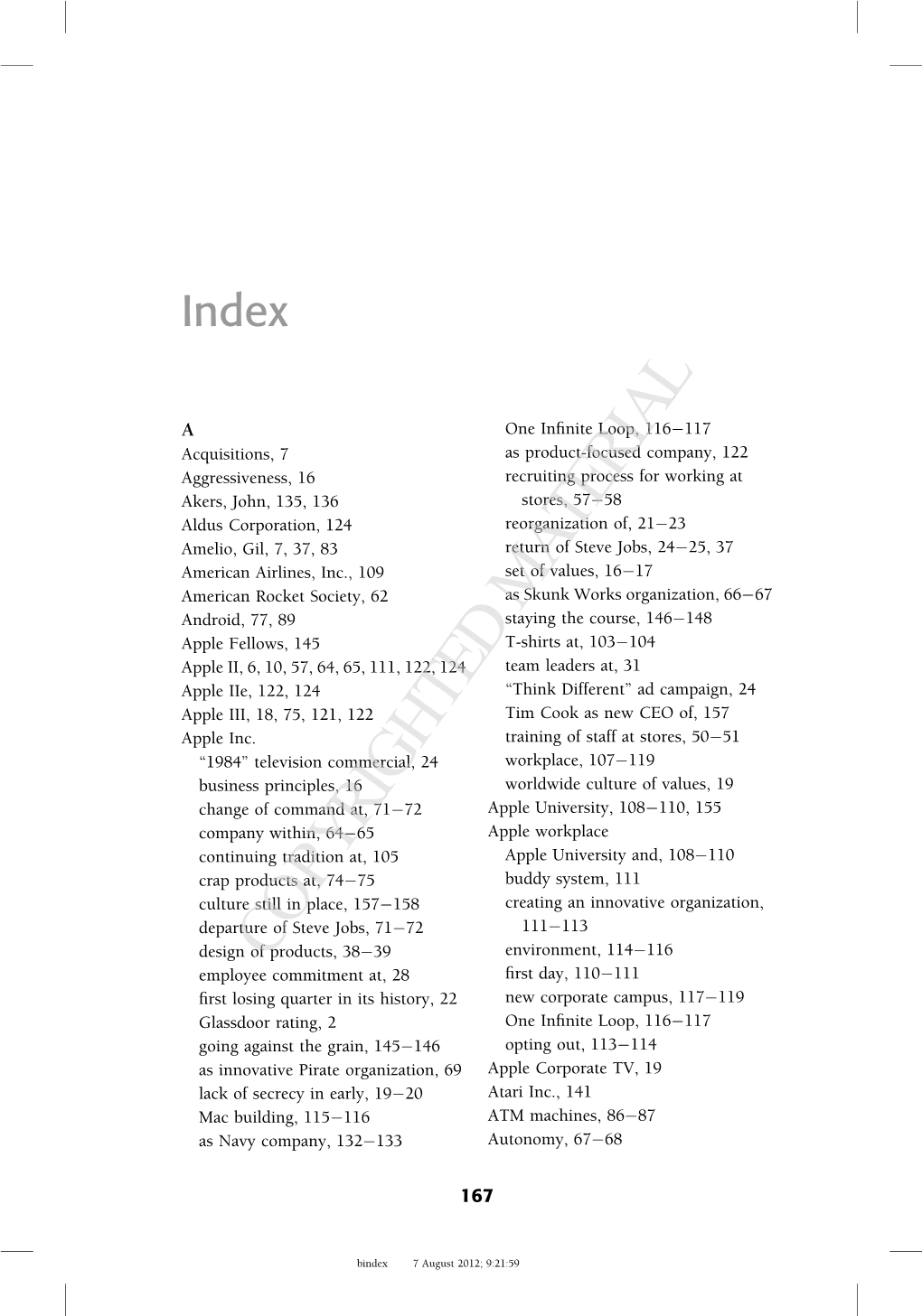 Bindex 167..178