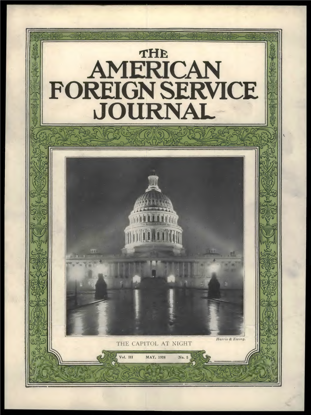 The Foreign Service Journal, May 1926